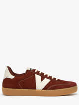 Sneakers Berlin Uit Leder Victoria Wit accessoires 1126218